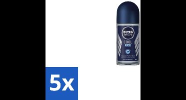 Nivea Men – Deodorant Roller – Cool Kick – 50 ml - Bulkverpakking - 5 stuks