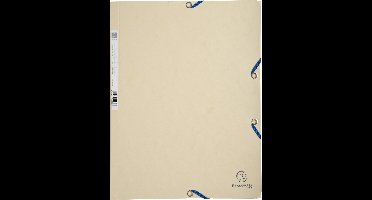 Exacompta 25x Elastomap 3 kleppen in glanskarton 400g/m2 - A4 - Ivoor - 55532E