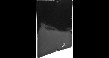 Exacompta 20x Iderama Ringband met 2 ringen van 15mm - A4 - Zwart - 54891E