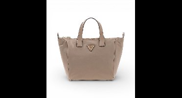 GUESS handtas schoudertas Follie Tote Taupe