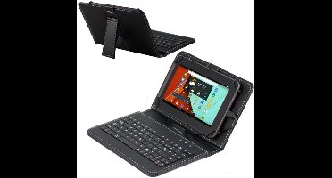 Universele Tablet Hoes met QWERTY Toetsenbord voor 9 tot 10.8 inch Android Tablets