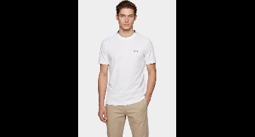 BOSS Green T-shirt korte mouw Wit TS_Pique 10266738 01 50575207/100