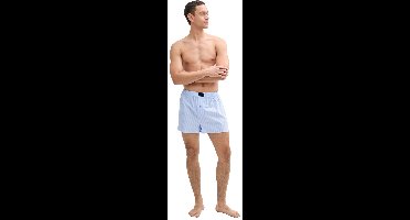 TOM TAILOR Dakota Geweven Boxershorts 2-pack - Blauw
