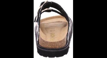 Rohde Slipper Zwart/Wit - Maat 40