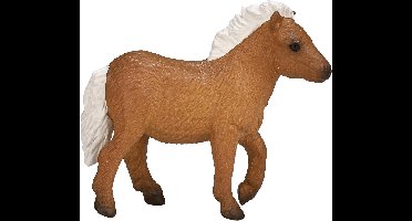 Realistisch Shetland Veulen Speelgoed Paard Figuur - Handbeschilderd Kleurrijk Speelgoed
