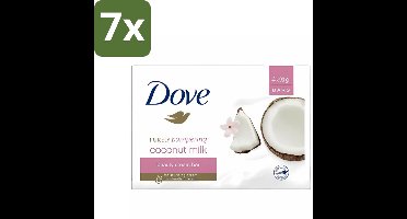 Dove - Zeep - Purely Pampering - Kokos - Zacht en verzorgend - 4 x 100 g - Bulkverpakking - 7 stuks