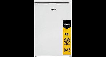 Whirlpool W55Z1 112W, 95 l, 6,5 kg/24u, SN-T, 35 dB, E, Wit