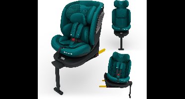 Kinderkraft I-360 2 PLUS Autostoel – 40-150 cm i-Size – Met Isofix – Groep 0/1/2/3 – Tot 12 Jaar – Groen