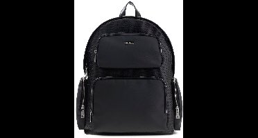 GUESS vrijetijdsrugzak rugzak met laptopvak Boston Backpack Black zwart