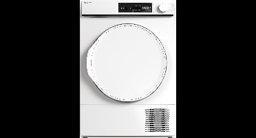 Sharp KDNHA8S6PWEBX- warmtepomp droger – 8 kg – energie label E – 15 programma’s – LED binnenverlichting – wit