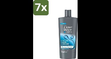 Dove Men+Care - Clean Comfort - 3-in-1 Douchegel - Hydraterend- 700 ml - Bulkverpakking - 7 stuks