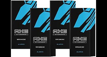 Axe - Aftershave Lotion - Alaska - 4 x 100 ml - Voordeelverpakking