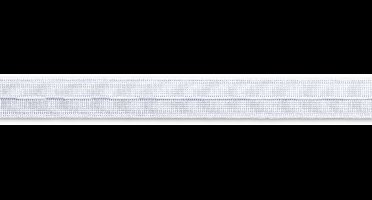 Knoopsgatenelastiek geweven 18 mm wit 10 m - Elastiek - Prym