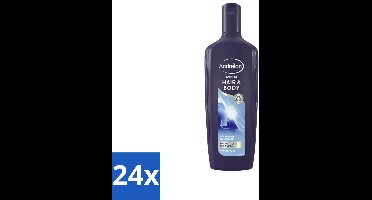 Andrélon - Men - Hair & Body - Shampoo - 300 ml - Voordeelverpakking - 24 stuks