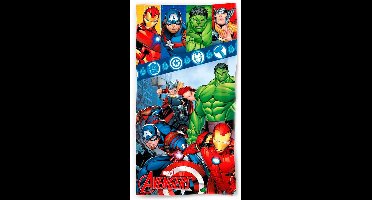 Marvel Avengers - Strandlaken - 140 x 70 cm. - Badhanddoek - sneldrogend