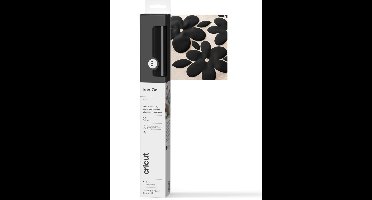 Cricut™ Puff Iron-On Zwart – 30,5 x 48,3 cm