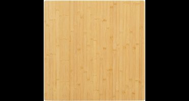 vidaXL - Tafelblad - 70x70x2,5 - cm - bamboe
