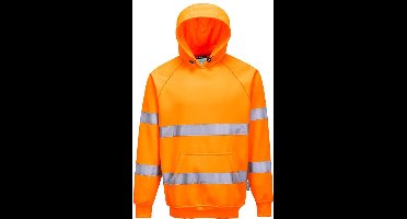 Portwest Hi-Vis Sweatshirt met capuchon B304 - Oranje - XL