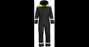 Portwest PW3 Winteroverall PW353 - Zwart/Geel - S