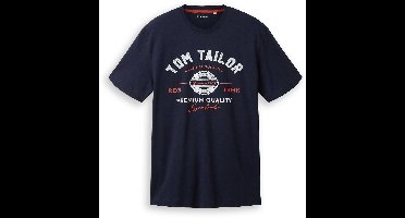 Tom Tailor T-shirt met logoprint - - - - T-Shirt
