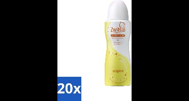 20 x Zwitsal Deodorant Original 100 ml - Zwitsal Deodorant - Deodorant Spray - Fris Geur - Huidvriendelijk Deodorant - Zonder Alcohol