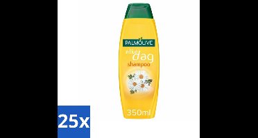 25 x Palmolive Shampoo Elke Dag 350 ml - Shampoo Elke Dag - Kamille Extract - Natuurlijke Shampoo - Haartype - Milde Shampoo