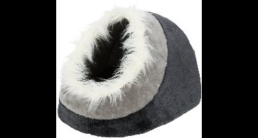 Trixie Kattenmand Iglo Minou Donkergrijs / Lichtgrijs