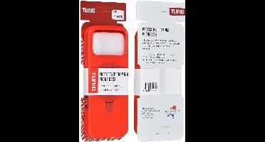 TUNIQ Back cover - iPhone 17 Pro Max - Classic Rood - MagSafe met Ring Stand