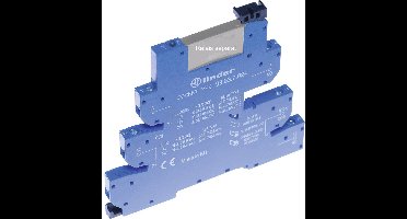 Finder 93.63.0.024 Relaissocket Met houderbeugel, Met LED, Met EMC-ontstoringsschakeling Geschikt voor serie: Finder se