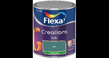 Flexa - Creations Lak Extra Mat - Teal - Mengverf - 750 Ml