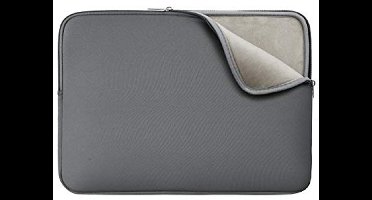 Laptop Sleeve voor 14 Inch Laptops en Tablets - Beschermhoes en Draagtas (Grijs)