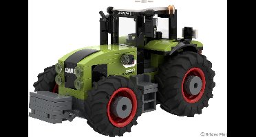 BRIXIES Plus Tractor Bouwpakket - Bouwstenen voor 8+ jaar - 231 onderdelen