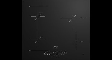 Beko HII64200SFMT Zwart Ingebouwd 59 cm Inductiekookplaat zones 4 zone(s)