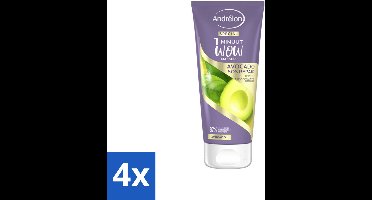 4 x Andrélon 1 Minuut Wow Masker Avocado SOS Repair 180 ml - 1 Minuut Herstel - Beschadigd Haar Herstel - Avocado Haarmasker - Haarmasker 1 Minuut - Haarmasker Voor Beschadigd Haar