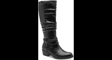 Marco Tozzi Dames Laarzen 2-25503-45 001 F-breedte Maat: 38 EU