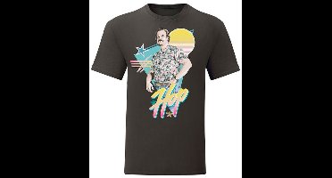 Stranger Things 80's Jim Hopper Dames T-shirt - meerkleurig - M