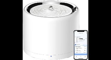 Drinkfontein Kat - Kattenfontein - Drinkbak Hond - Waterdispenser - Wit