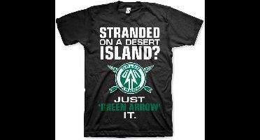 DC Comics Arrow Heren Tshirt -L- Just Green Arrow It Zwart