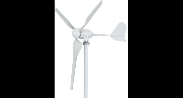 Horizontale Windturbine – Windgenerator – Duurzame Energie – 3000W Vermogen – Aluminium Behuizing – Laag Geluid - 24V - met LCD Hybride Regelaar
