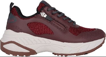 Waldläufer H Pepper - dames sneaker - Rood - maat 38.5 (EU) 5.5 (UK)