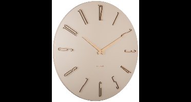 Karlsson Wandklok Esmerado Large - Off White - 60x60x60cm - Wandklok Modern