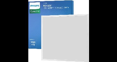 Philips LED Paneel CoreLine RC132V 22/31W 2900-4300lm - 830-835-840 CCT | 60x60cm - UGR <19 - Selecteerbaar Wattage.