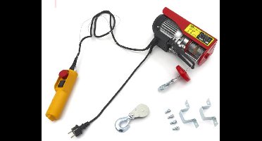 HBM Elektrische Takel 500 kg 18 m 500 W 230 V 8 m/min 3 mm kabel