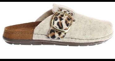 Rohde Pantoffel 6190 Linen Crème Zacht Voetbed