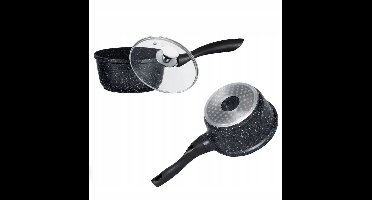 Marmite Pan met Deksel 16cm 1,3L Inductie Aluminium