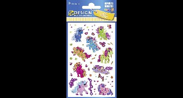 AVERY Doel Vorm ZDesign KIDS Glitter Sticker 'Vogels