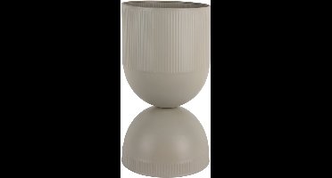 Present Time - Bloempot Tonar Large - Warmgrijs