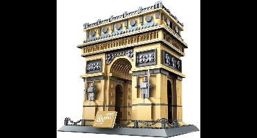 DIY Architectuur Bouwblok Set – Model van de Arc de Triomphe – WANGE 5223 – Bouwstenen voor Kinderen & Volwassenen