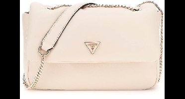GUESS schoudertas Sunetra Convertible Crossbody Flap Bone crème