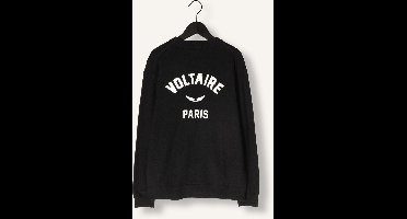 Zadig & Voltaire X60481 Truien & Vesten Jongens - Sweater - Hoodie - Vest- Zwart - Maat 164